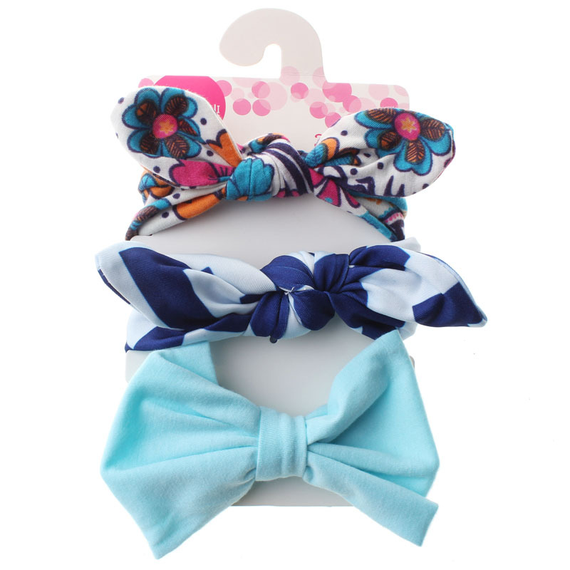 Baby Hair Bows Headband 3PC Set